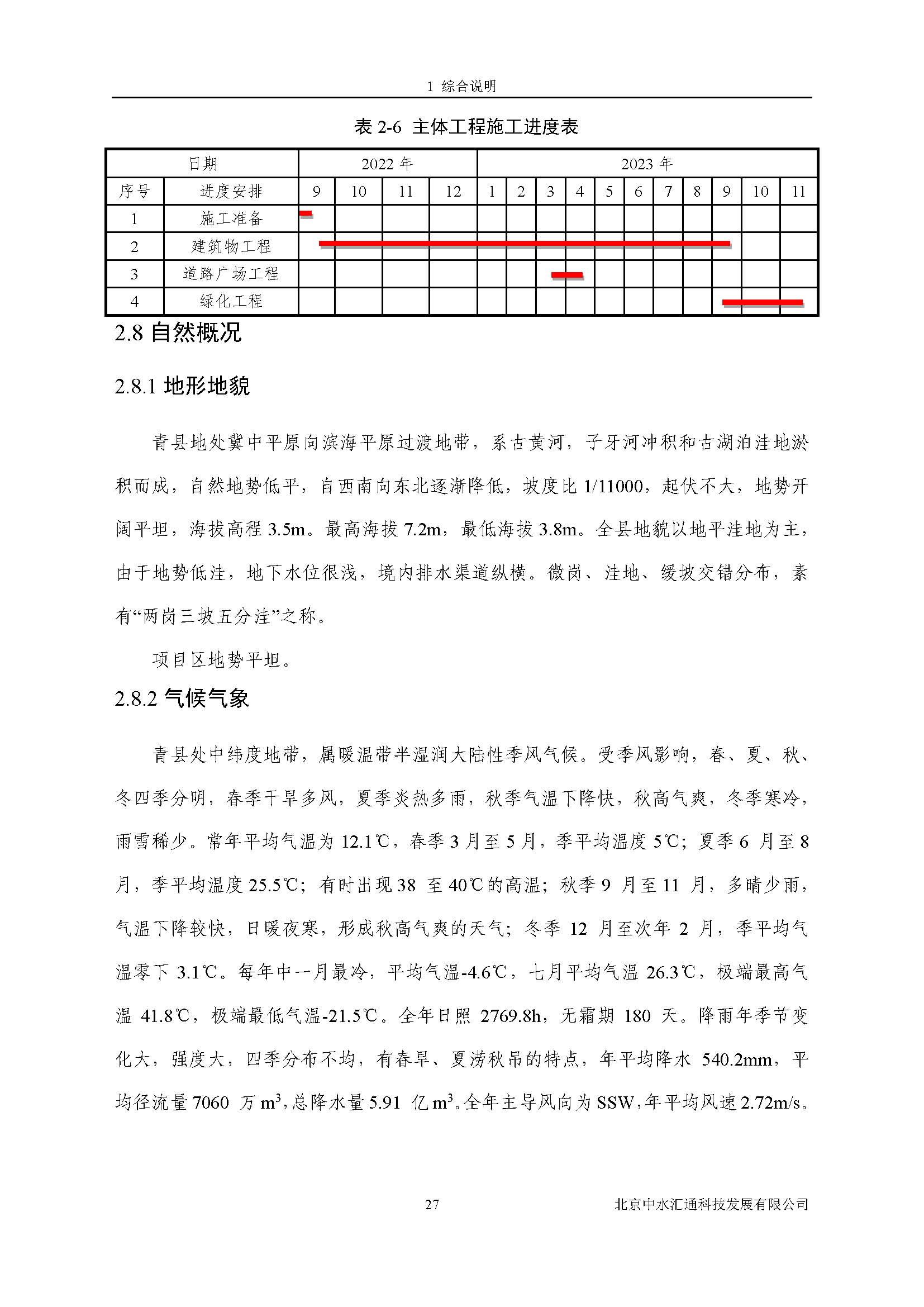 水土保持方案报告书
