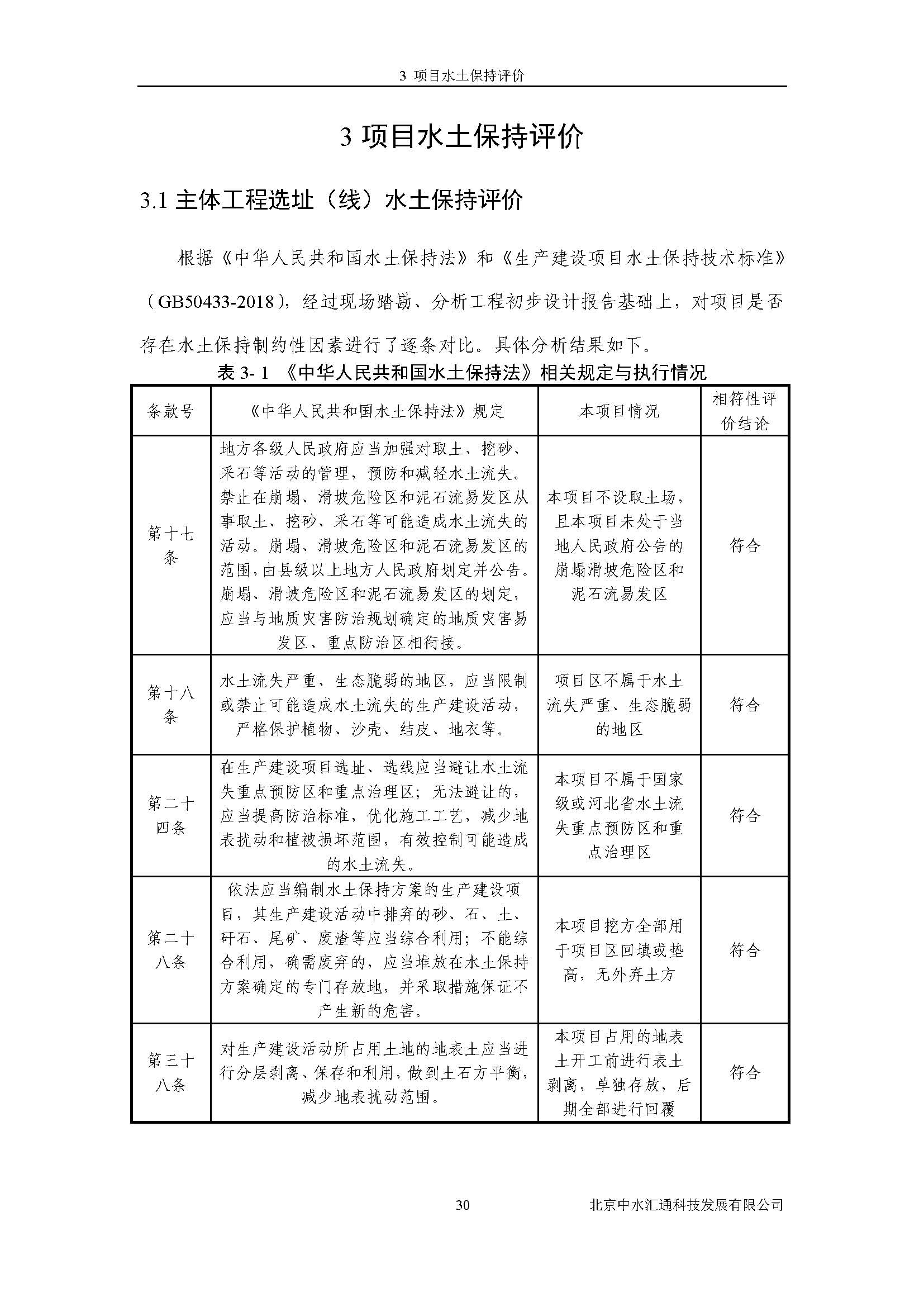 水土保持方案报告书